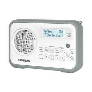 Sangean DPR-67 W/G DAB+ / FM-RDS Digitális rádióvevő (fehér-szürke) kép