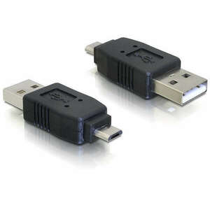 Delock adapter USB micro-B apa USB2.0 A apára kép