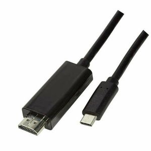Logilink USB 3.2 Gen 1x1 USB-C M és HDMI 2.0 kábel, 3m kép