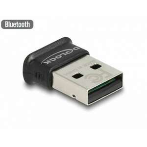 Delock USB Bluetooth 5.0 adapter class 1 mikrokialakítással - műk... kép