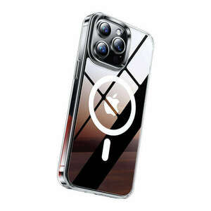 Torras Diamond Apple iPhone 15 Pro MagSafe Szilikon Tok - Átlátszó kép