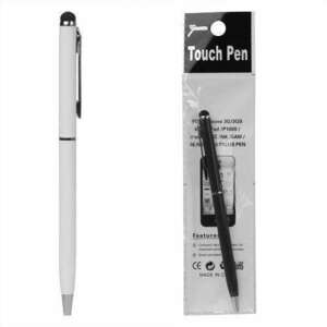 Érintőképernyő ceruza / golyós toll - white / fehér kép