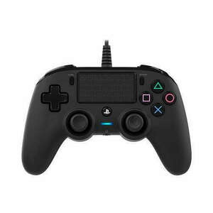 Nacon vezetékes kontroller fekete színben (PS4) kép