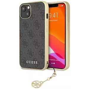 Tok Guess GUHCP13MGF4GGR iPhone 13 6, 1" grey hardcase 4G Charms Collection (GUHCP13MGF4GGR) kép