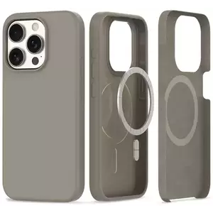 Tech-Protect Silicone MagSafe tok iPhone 15, titanium kép
