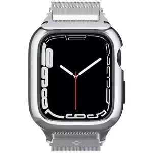 Óraszíj Spigen Metal Fit, silver - Apple Watch 41mm/40mm/38mm (AMP06842) kép