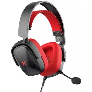 Fejhallgató HAVIT Gaming headphones H2039d (red-black) kép