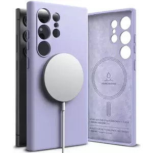 Tok RINGKE SILICONE MAGNETIC MAGSAFE GALAXY S24 ULTRA LAVENDER (8809961784002) kép