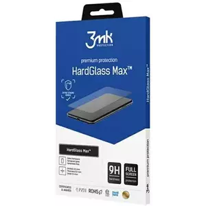 TEMPERED KIJELZŐVÉDŐ FÓLIA 3MK HardGlass Max Samsung A55 5G black, Fullscreen Glass kép