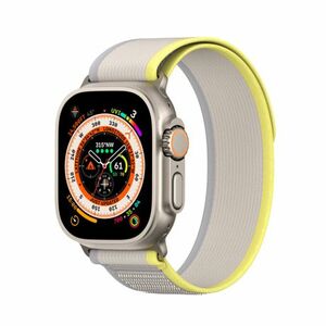 Dux Ducis Sport Velcro szíj Apple Watch 38/40/41mm, yellow/beige kép
