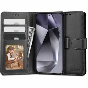 Tech-Protect Wallet könyv tok Samsung Galaxy S24, fekete kép