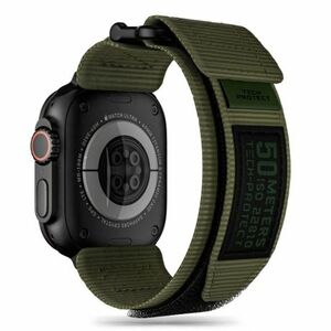 Tech-Protect Scout szíj Apple Watch 42/44/45/49mm, military green kép