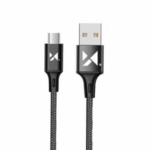 MG kábel USB / micro USB 2.4A 1m, fekete (WUC-M1B) kép