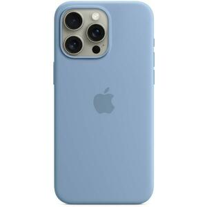 iPhone 15 Pro Max Silicone case winter blue (MT1Y3ZM/A) kép