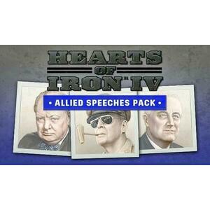 Hearts of Iron IV Allied Speeches Music Pack (PC) kép