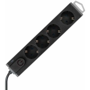 4 Plug 3 m Switch (NVT 4K-3/BK) kép