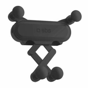 SBS Autós tartó Gravity, szellőzőrostélyra, fekete kép