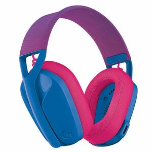 Gamer fejhallgató Logitech G435 Lightspeed Vezeték nélküli Bluetooth Játékos Fejhallgató, kék kép