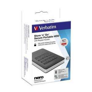 VERBATIM SSD (külső memória), 1TB, USB 3.2, VERBATIM "Storen Go", ... kép