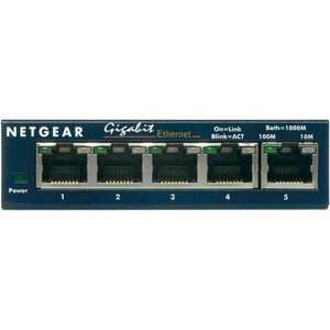 Netgear GS105GE ProSafe 5 portos gigabites nem menedzselhető aszt... kép