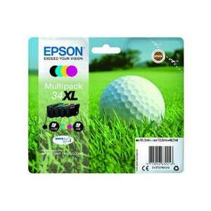 Epson 34XL Golf ball Multipack (48, 7 ml) 4 színes eredeti tintaka... kép