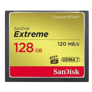 SanDisk CF Extreme 128GB CompactFlash kép