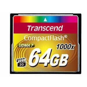 Transcend CompactFlash Card 1000x 64GB MLC kép