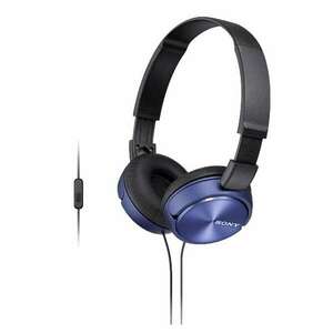 Sony MDRZX310APL Mikrofonos Fejhallgató, Kék kép