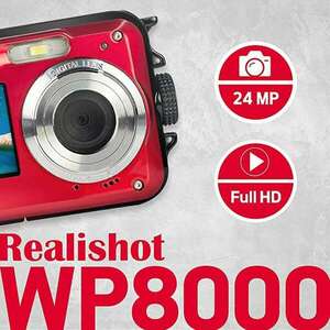 Agfa WP8000 kompakt digitális fényképezőgép, piros kép