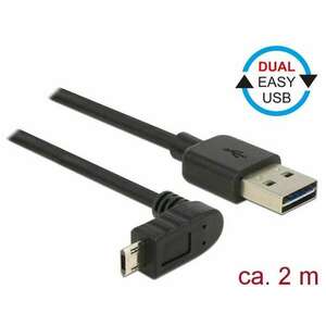 Delock Kábel, EASY-USB 2.0-s A-típusú csatlakozódugó > EASY-US... kép