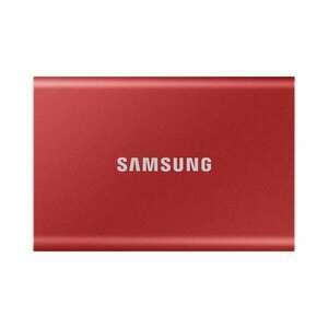 Samsung Külső SSD 2TB - MU-PC2T0R/WW (T7 external, piros, USB 3.2... kép