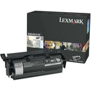 Lexmark X654X31E Toner Fekete kép