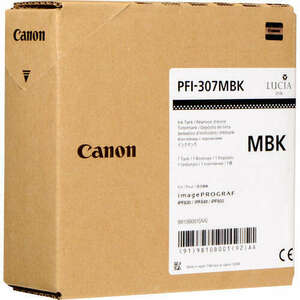 Canon PFI-307MBK tintapatron Eredeti Fekete kép
