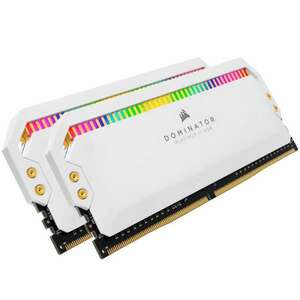 16GB 3200MHz DDR4 RAM Corsair Dominator Platinum RGB fehér CL16 (... kép