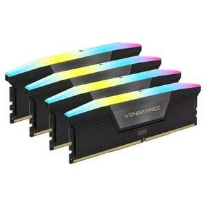 Corsair 64GB / 6600 Vengeance RGB Black (Intel XMP) DDR5 RAM KIT... kép