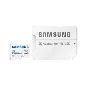 Samsung 32GB PRO Endurance microSDHC UHS-I CL10 Memóriakártya + A... kép