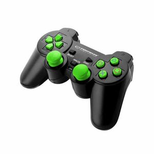 Esperanza Corsair játékverérlő, kontroller PS2/PS3/PC, Zöld/Fekete kép