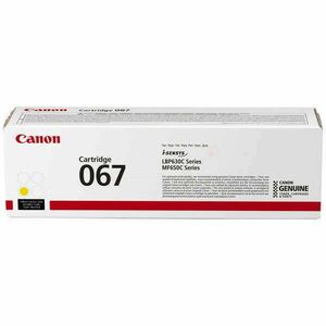 Canon CRG067 Toner Yellow 1.250 oldal kapacitás kép