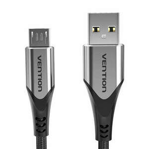 USB 2.0 A - Micro-B 3A kábel 1.5m Vention COAHG szürke kép