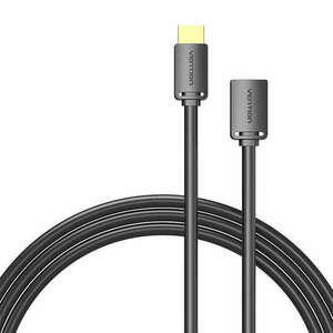 HDMI-A male HDMI-A Female 4K HD PVC kábel 3m Vention AHCBI (fekete) kép
