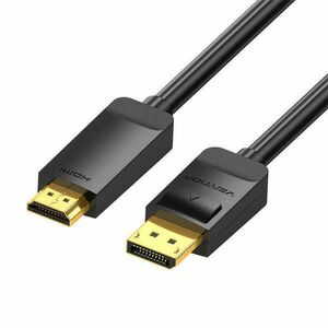 4K DisplayPort HDMI kábel 2m Vention HAGBH (fekete) kép