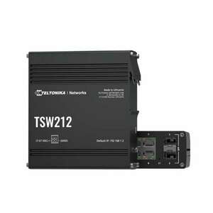 Teltonika TSW212 Gigabit Ipari Switch kép
