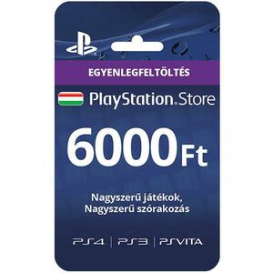 Playstation Network Card 6000 HUF kép