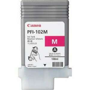 Canon PFI-102M 130ml magenta eredeti tintapatron kép