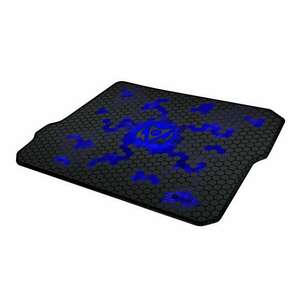 C-TECH Anthea 320 x 270 x 4 mm, 3D szövet fekete-kék gamer egérpad kép