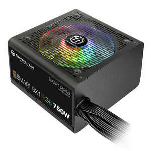 Thermaltake SMART BX1 RGB 750W tápegység 24-pin ATX ATX Fekete kép