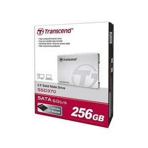 Transcend SSD370S 256GB SATA3 2, 5'' 7mm (570/320MB/s) SSD kép