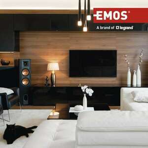 EMOS Hangfalkábel 2*0.15mm fekete/piros kép
