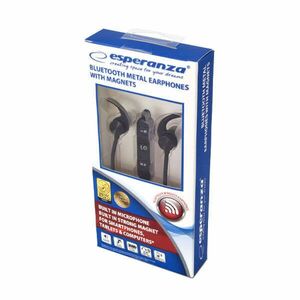 Esperanza magnetic Bluetooth mikrofonos fülhallgató, fekete kép