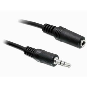 Delock audio kábel sztereo jack 3.5 mm apa / anya, 3 m (84002) kép